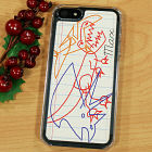 Personalized iPhone 5 Case - Dinosaur Sketch
